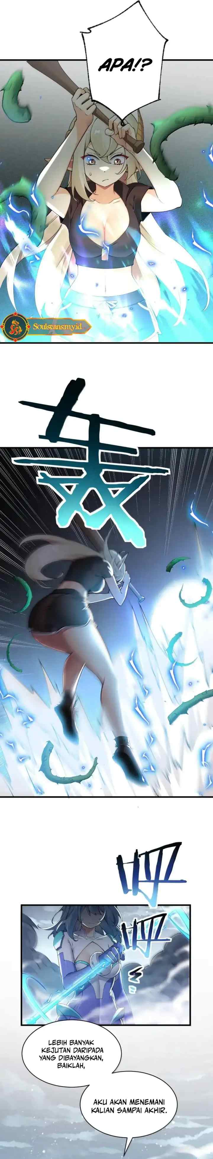 Miss Saintess Please Stop Your Wild Imagination! chapter 118 halaman 9