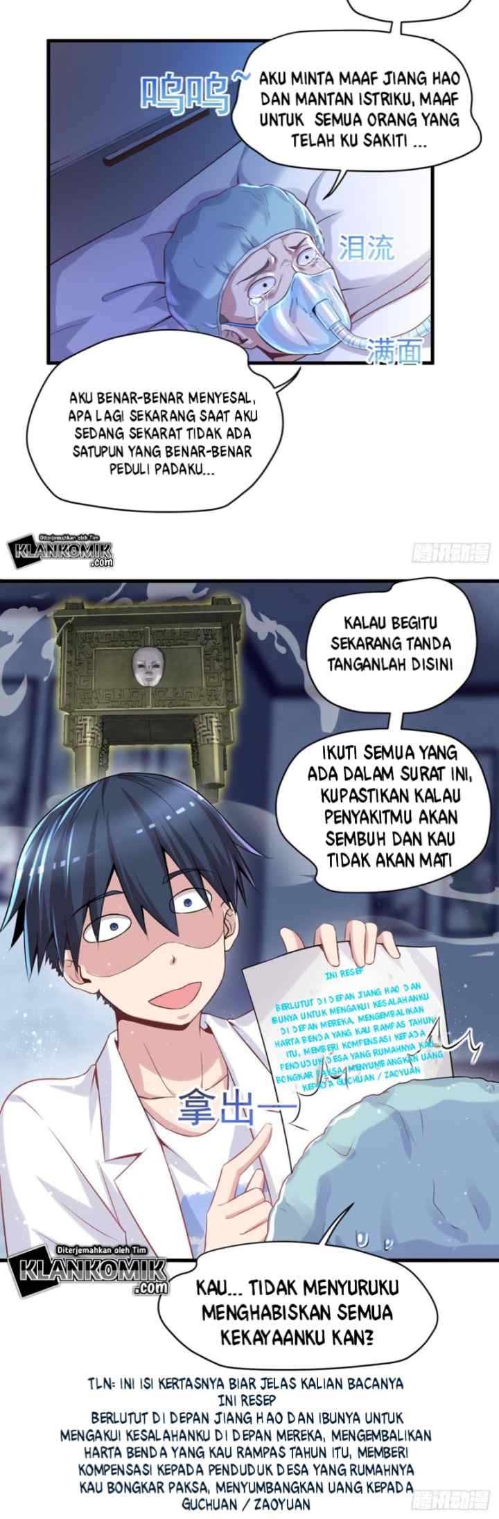 Open A Clinic To Cultivate Immortal chapter 13 halaman 6