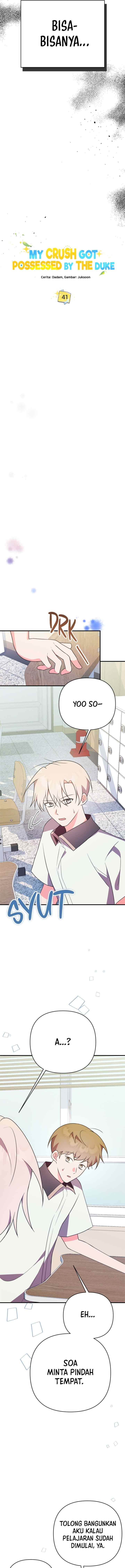 My Crush Got Possessed by the Duke chapter 41 halaman 9