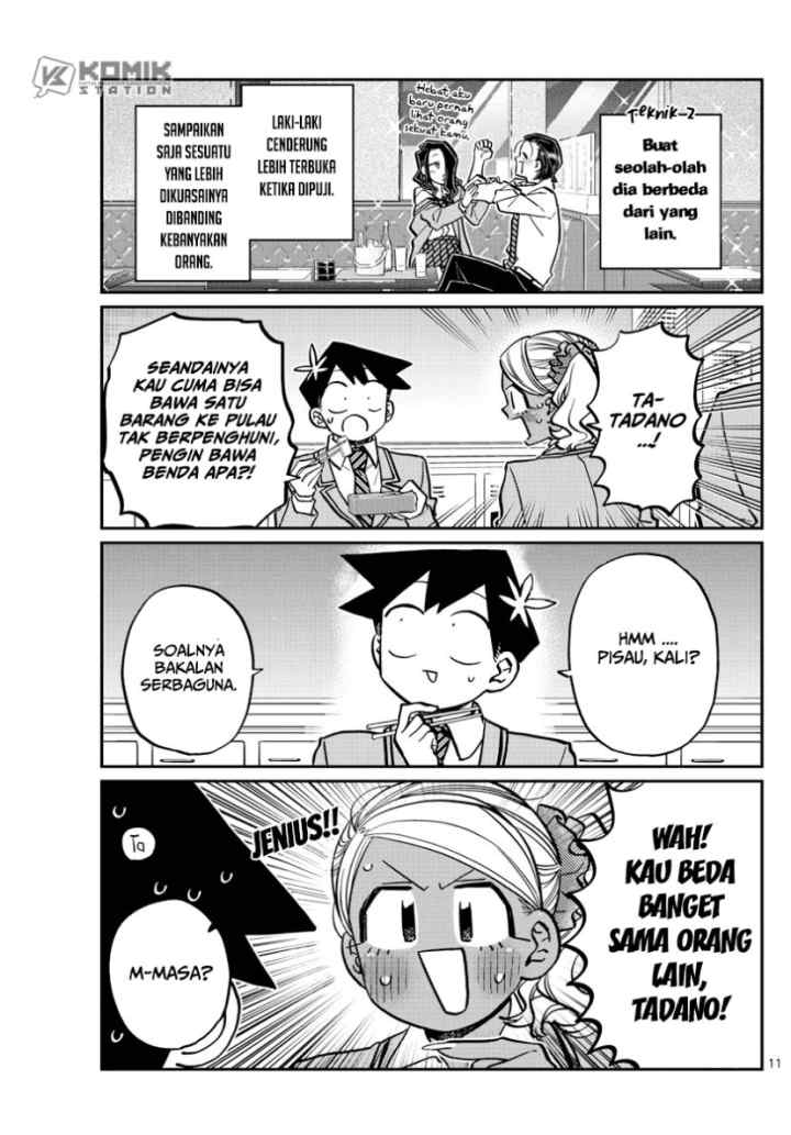 Komi-san wa Komyushou Desu chapter 240 halaman 12