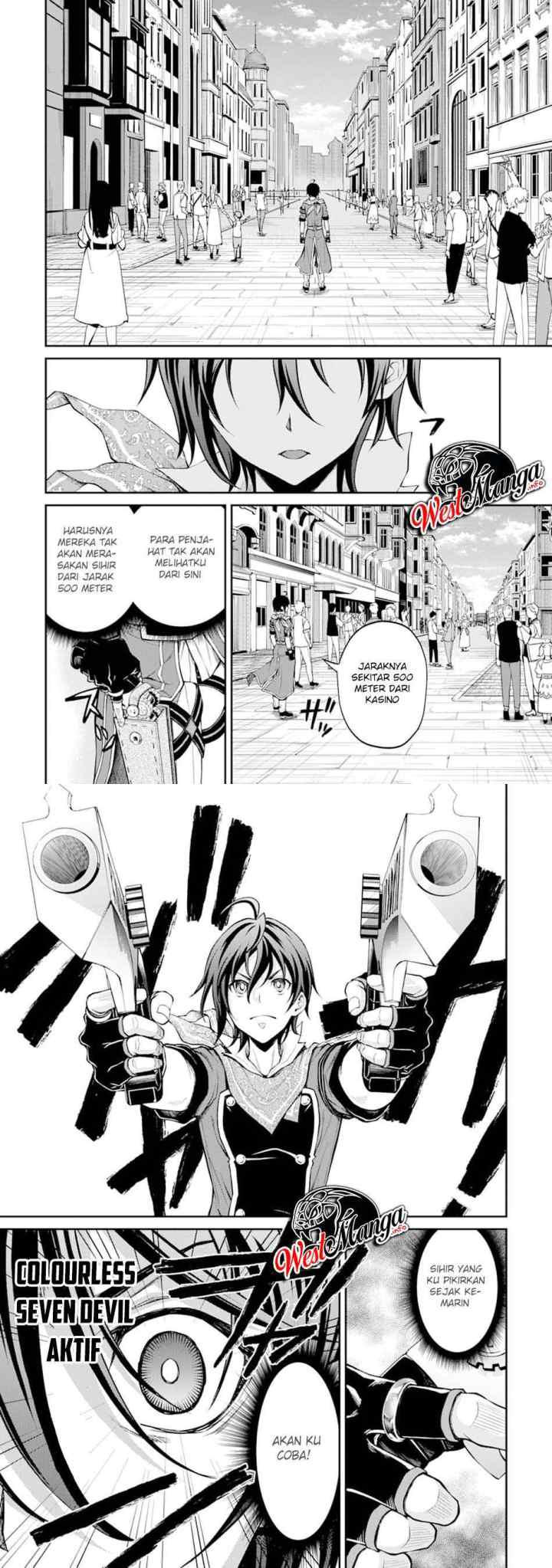 Saisoku Musou No B-Kyuu Mahou Tsukai: Ippatsu Utareru Mae Ni Senpatsu Uchikaesu! chapter 13 halaman 14