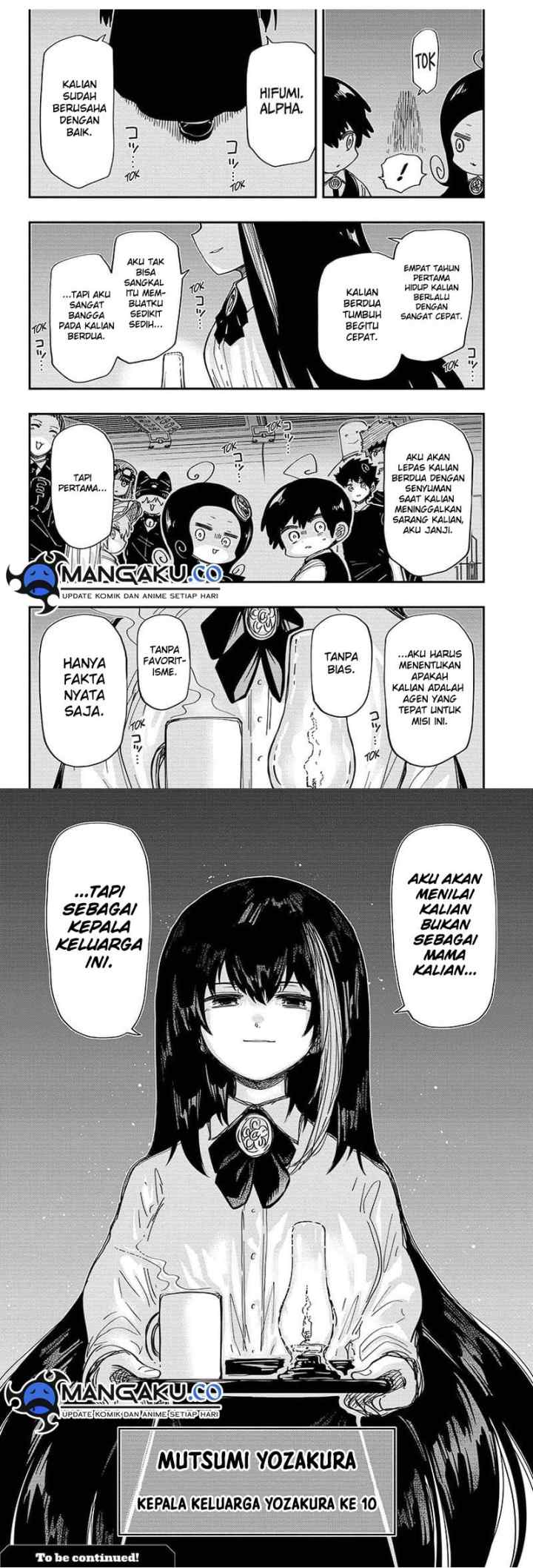 Mission: Yozakura Family chapter 204 halaman 6