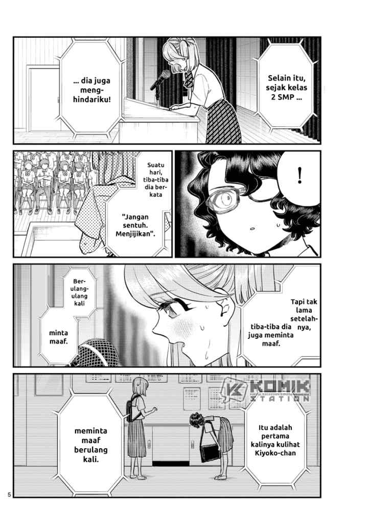 Komi-san wa Komyushou Desu chapter 203 halaman 6
