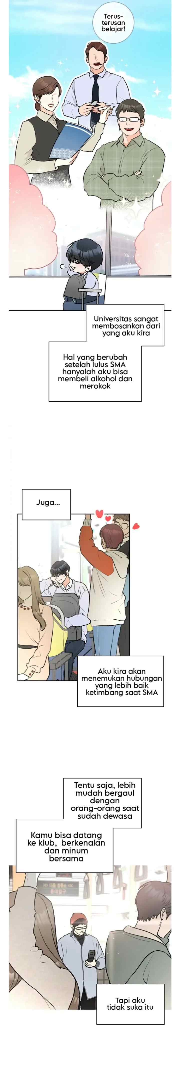 A Pushover's Romance chapter 2 halaman 9
