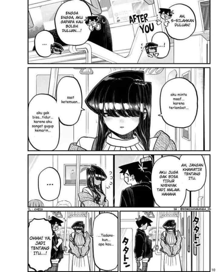 Komi-san wa Komyushou Desu chapter 319 halaman 10