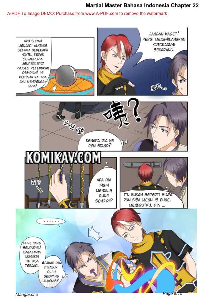 Martial Master chapter 22 halaman 8