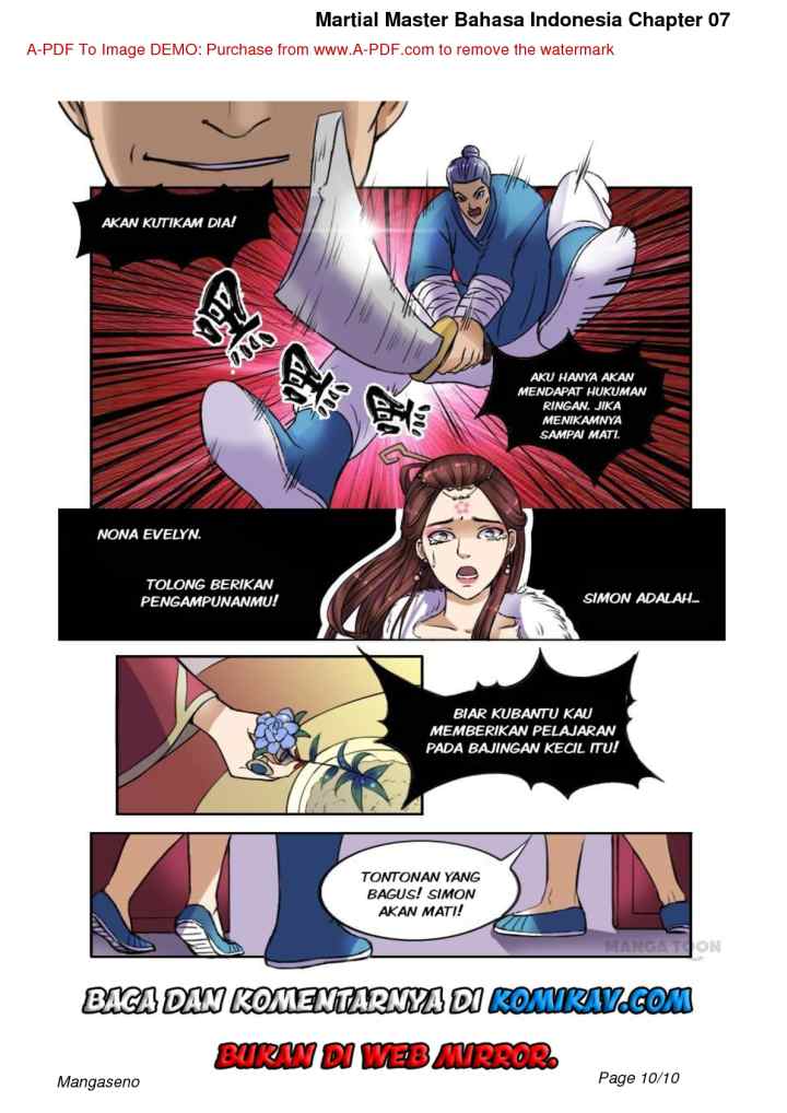 Martial Master chapter 7 halaman 10