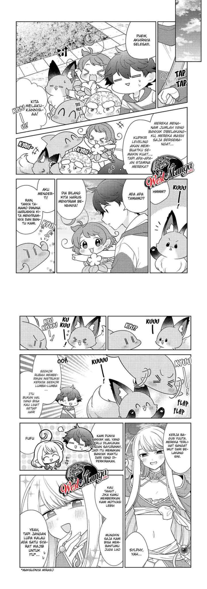 Seirei-tachi no Rakuen to Risou no Isekai Seikatsu chapter 20 halaman 6
