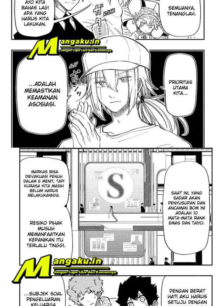 Mission: Yozakura Family chapter 137 halaman 14