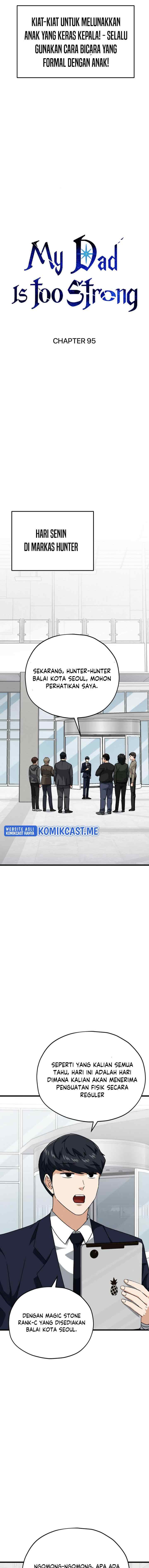 My Dad Is Too Strong chapter 95 halaman 12