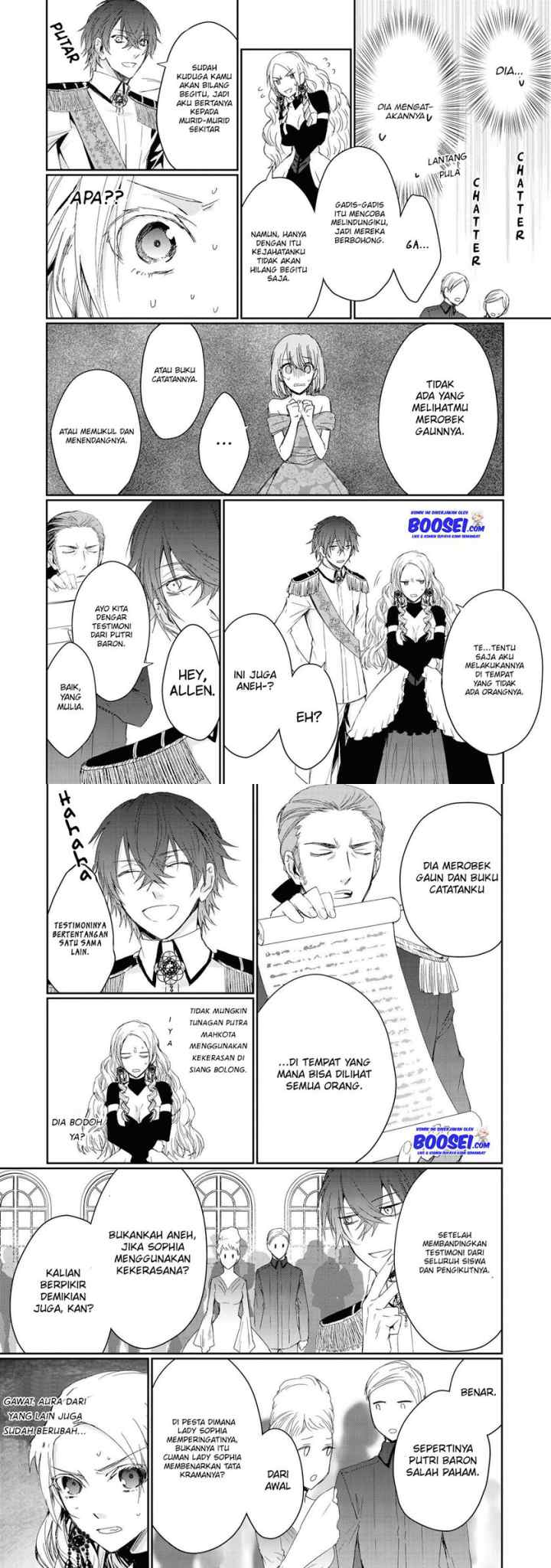 Though I May Be a Villainess, I'll Show You I Can Obtain Happiness! chapter 3 halaman 10