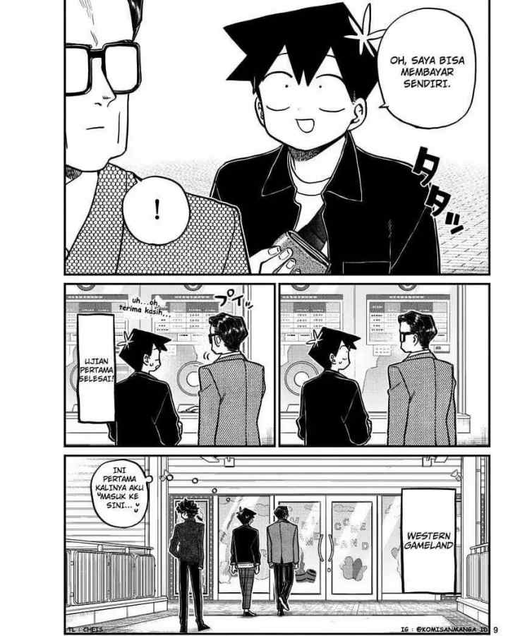 Komi-san wa Komyushou Desu chapter 317 halaman 9