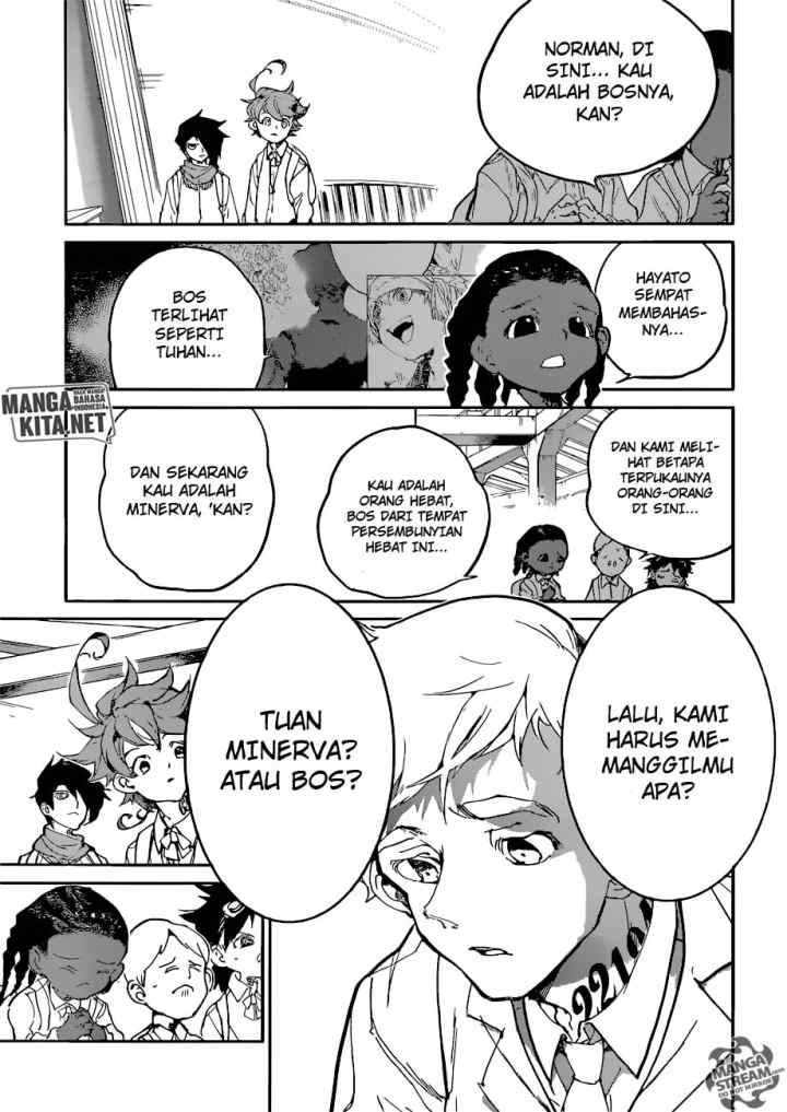 Yakusoku no Neverland chapter 121 halaman 12