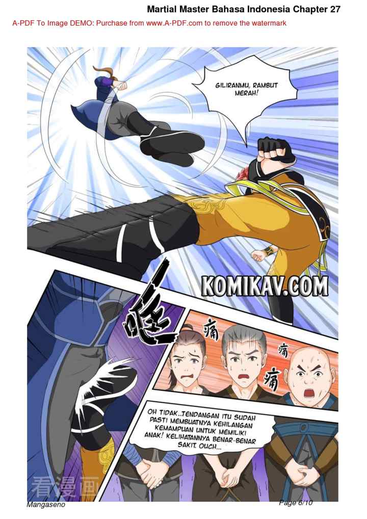 Martial Master chapter 27 halaman 6