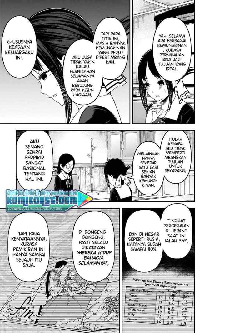 Kaguya-sama wa Kokurasetai: Tensai-tachi no Renai Zunousen chapter 231 halaman 6