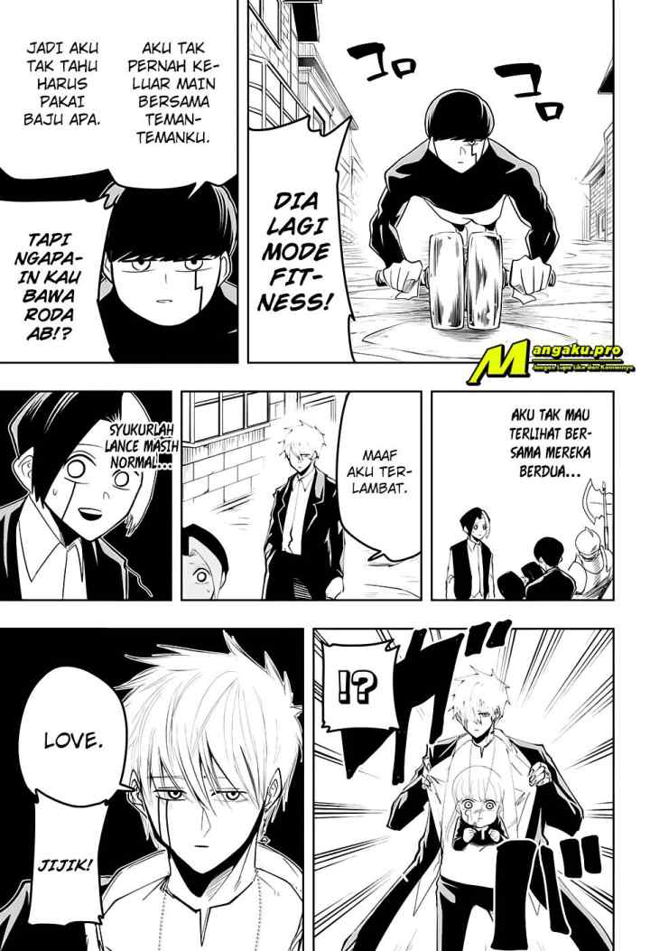 Mashle: Magic and Muscles chapter 43 halaman 4