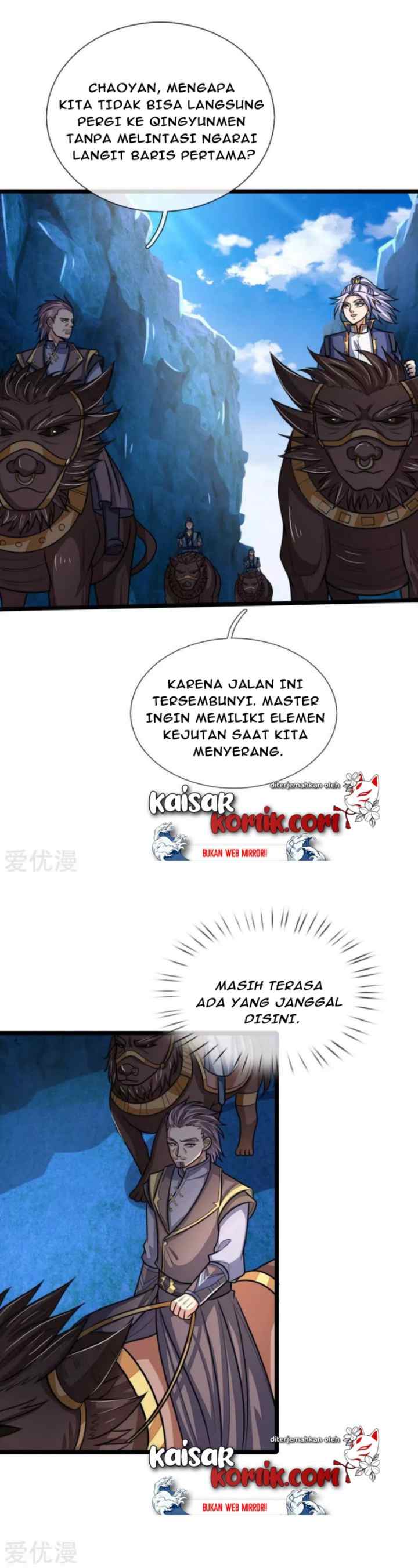 Shenwu Tianzun chapter 160 halaman 4