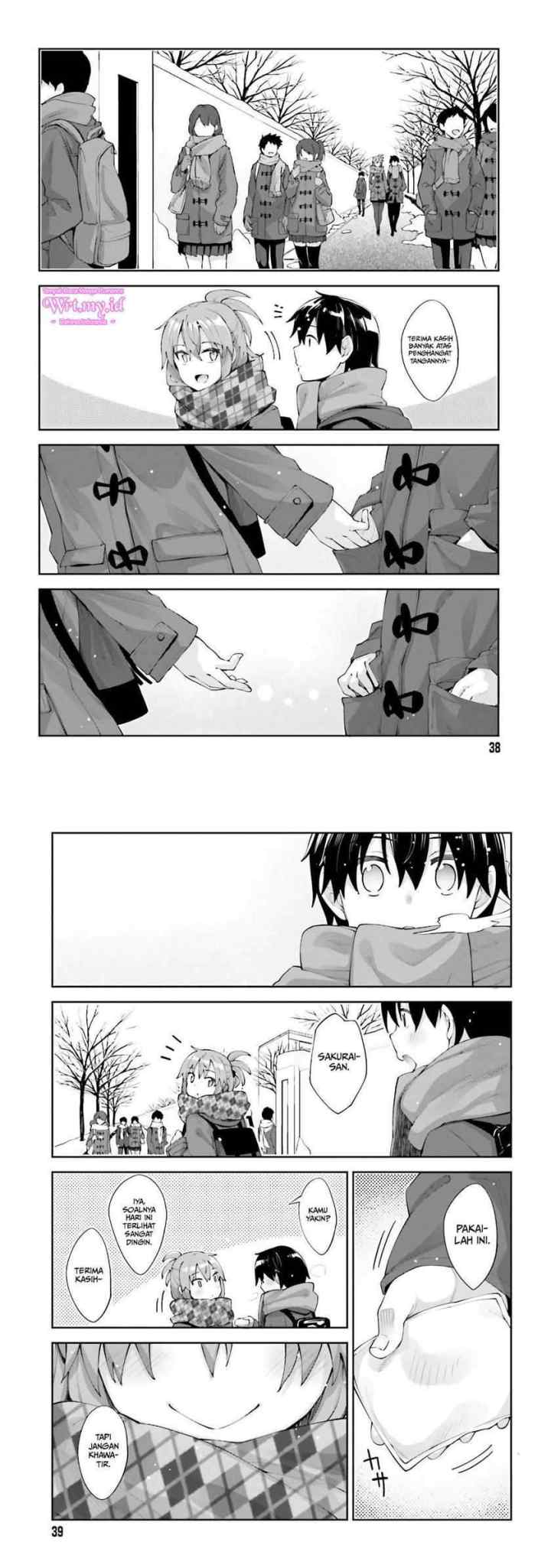 Sakurai-san Wants To Be Noticed chapter 15 halaman 9