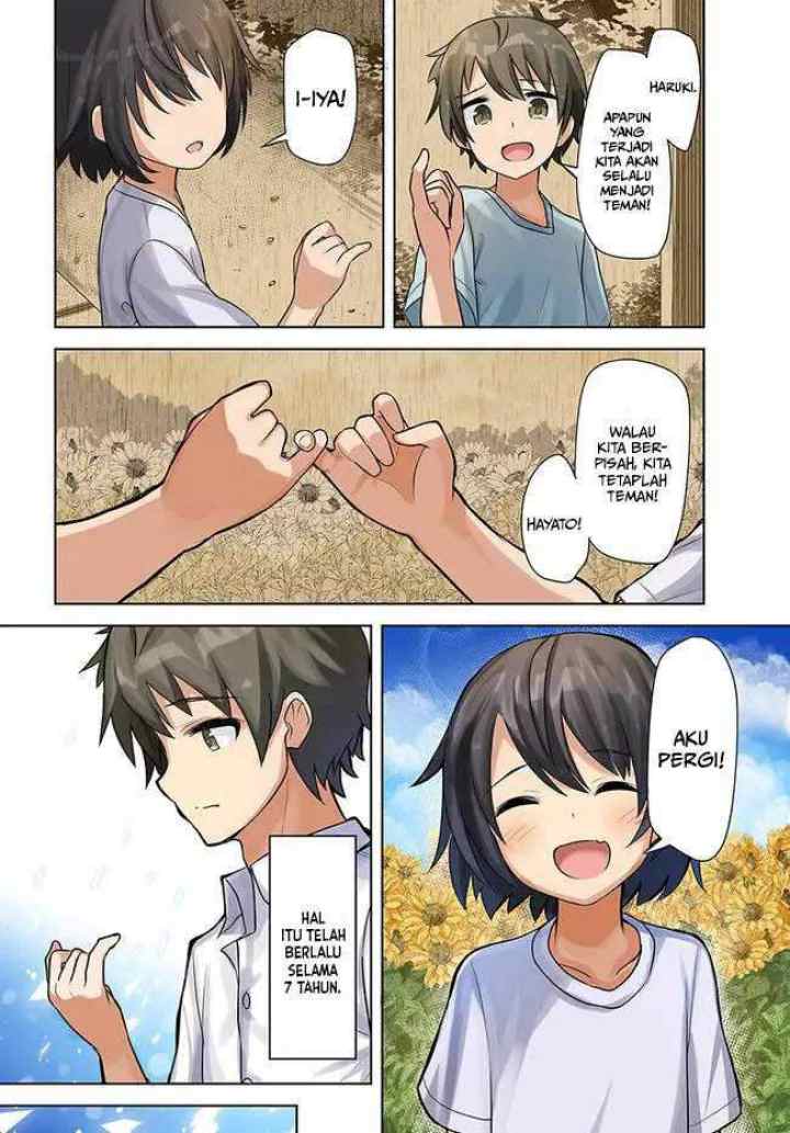 A Neat and Pretty Girl at My New School Is a Childhood Friend Who I Used To Play With Thinking She Was a Boy chapter 1 halaman 4
