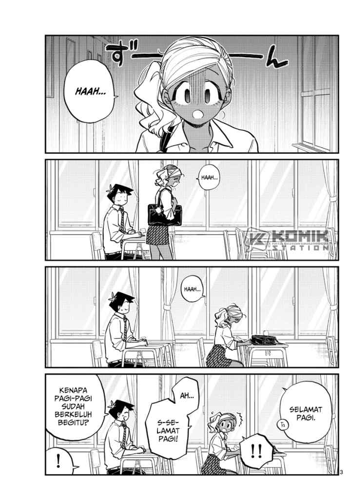 Komi-san wa Komyushou Desu chapter 217 halaman 4