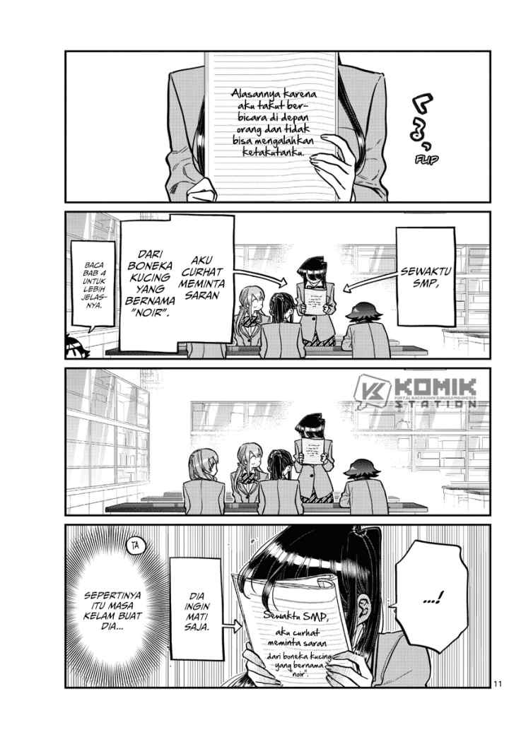 Komi-san wa Komyushou Desu chapter 252 halaman 12