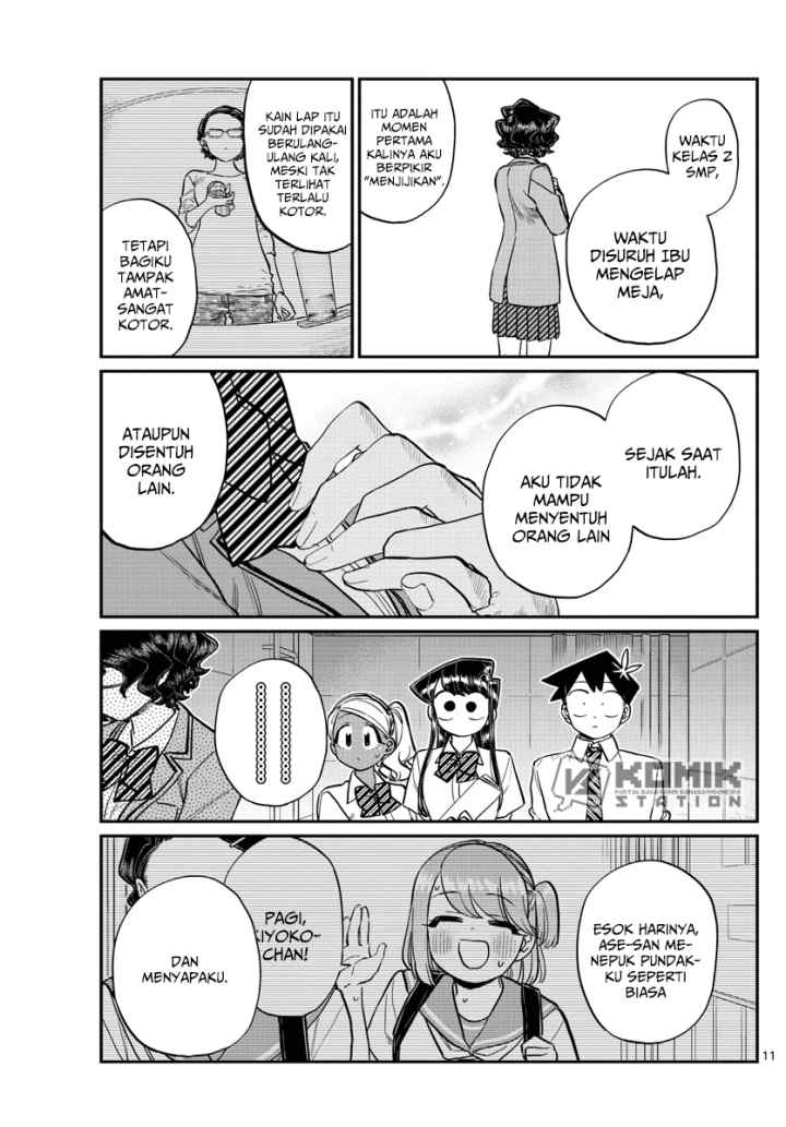 Komi-san wa Komyushou Desu chapter 202 halaman 12