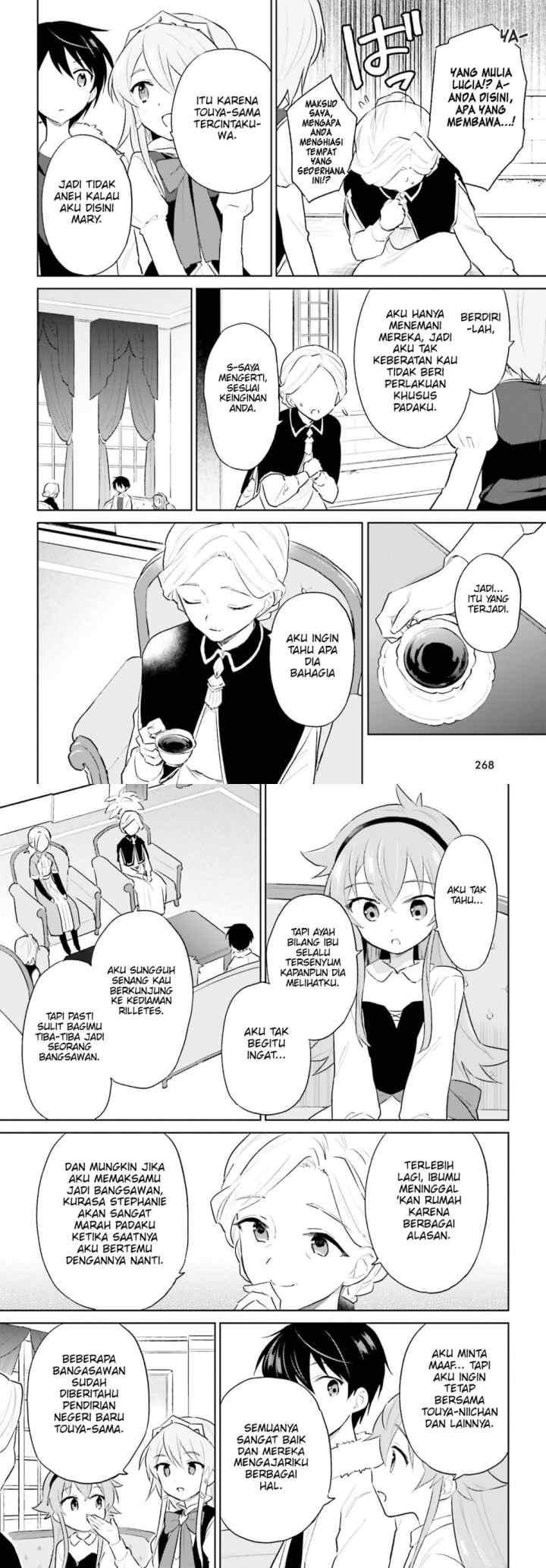 Isekai wa Smartphone to Tomo ni chapter 45 halaman 11