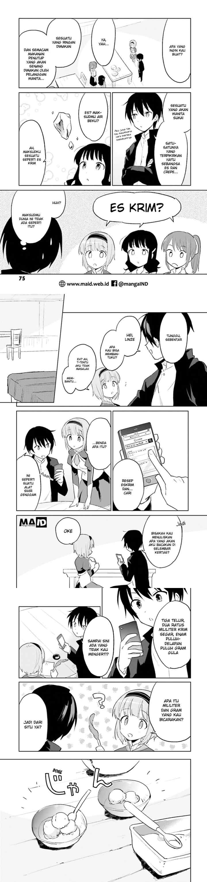Isekai wa Smartphone to Tomo ni chapter 2 halaman 13