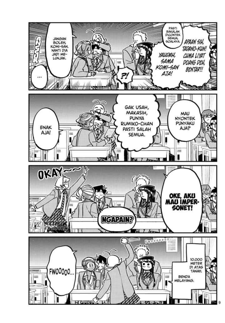 Komi-san wa Komyushou Desu chapter 298 halaman 10