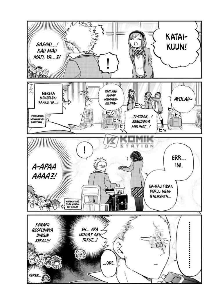 Komi-san wa Komyushou Desu chapter 117 halaman 17