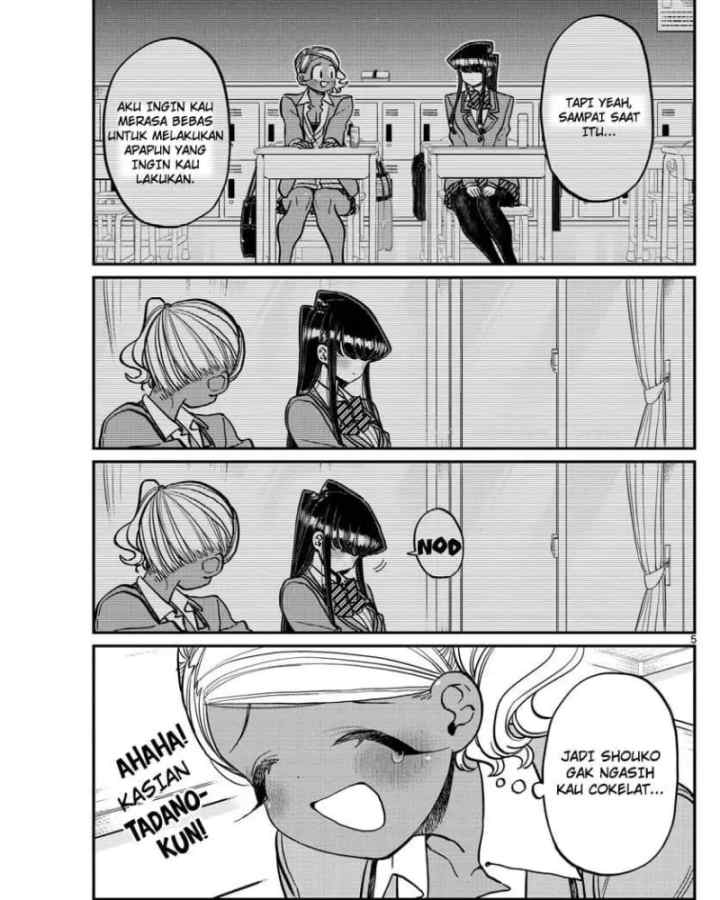 Komi-san wa Komyushou Desu chapter 300 halaman 5