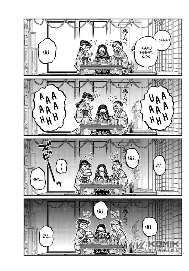 Komi-san wa Komyushou Desu chapter 245 halaman 6