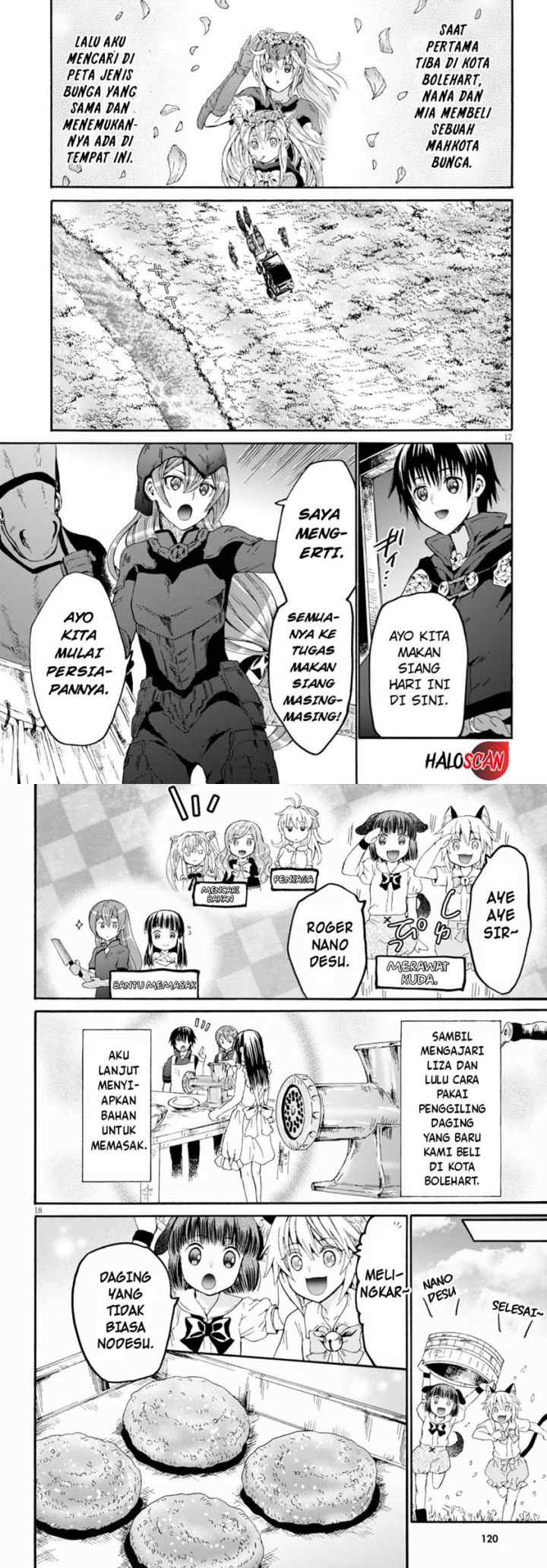 Death March kara Hajimaru Isekai Kyousoukyoku chapter 75 halaman 9