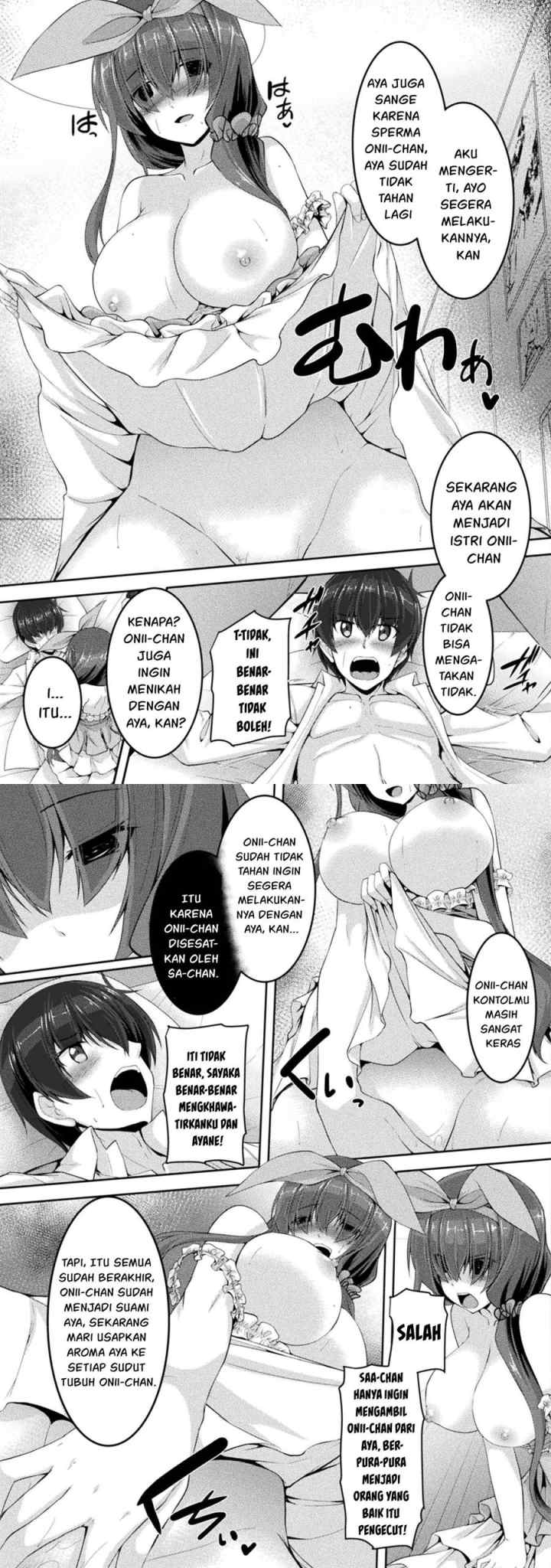 Yandere Imouto ni Aisaresugite Kozukuri Kankin Seikatsu chapter 5 halaman 9