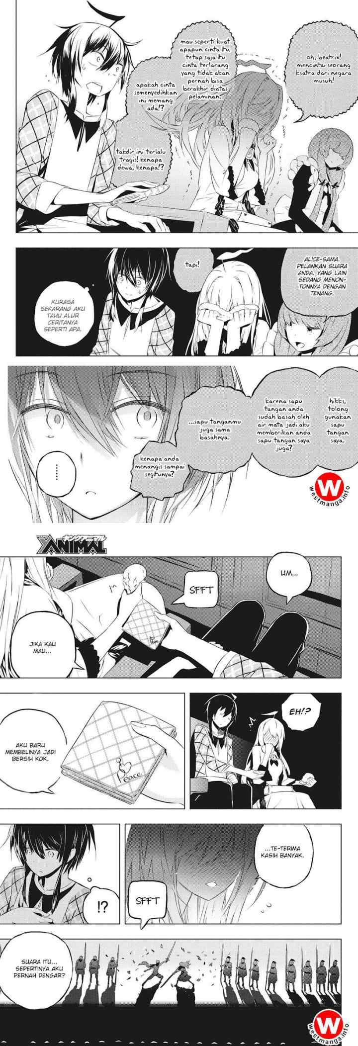 Kimi to Boku no Saigo no Senjou arui wa Sekai ga Hajimaru Seisen chapter 3 halaman 14