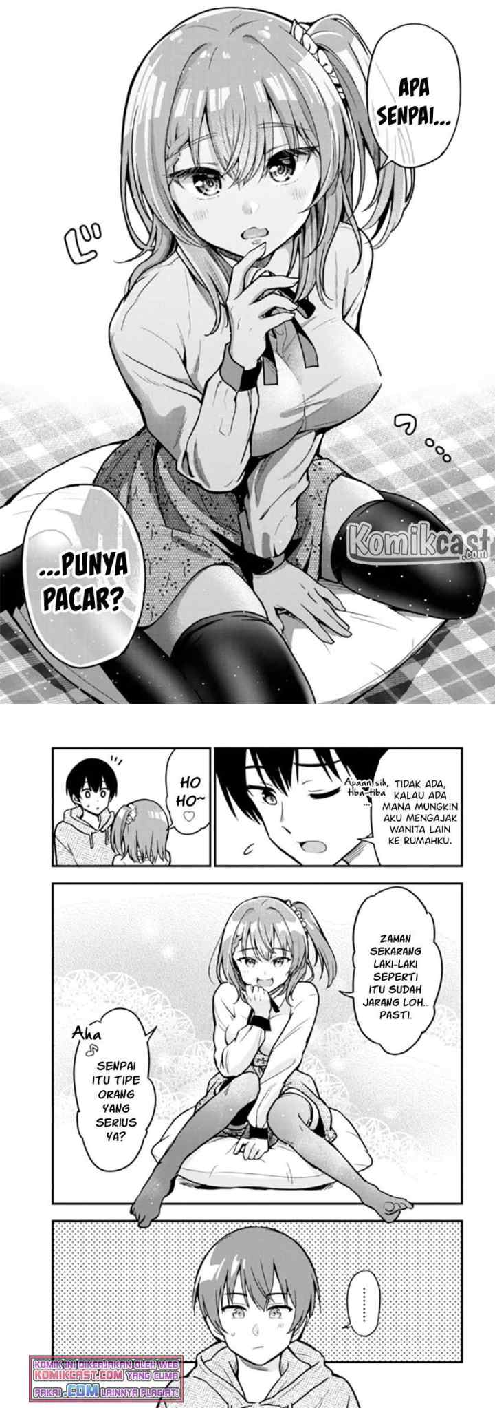 Kanojo ni Uwaki Sareteita Ore ga Koakuma na Kouhai ni Natsukarete Imasu chapter 3 halaman 12