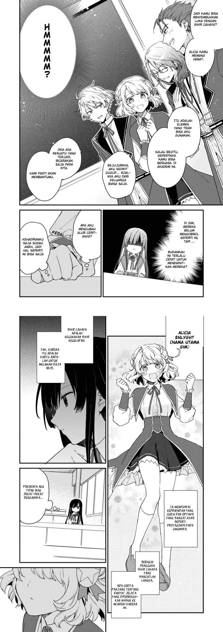 Akuyaku Reijou Reberu 99 ~Watashi wa UraBOSU desuga Maou de wa arimasen~ chapter 1 halaman 8