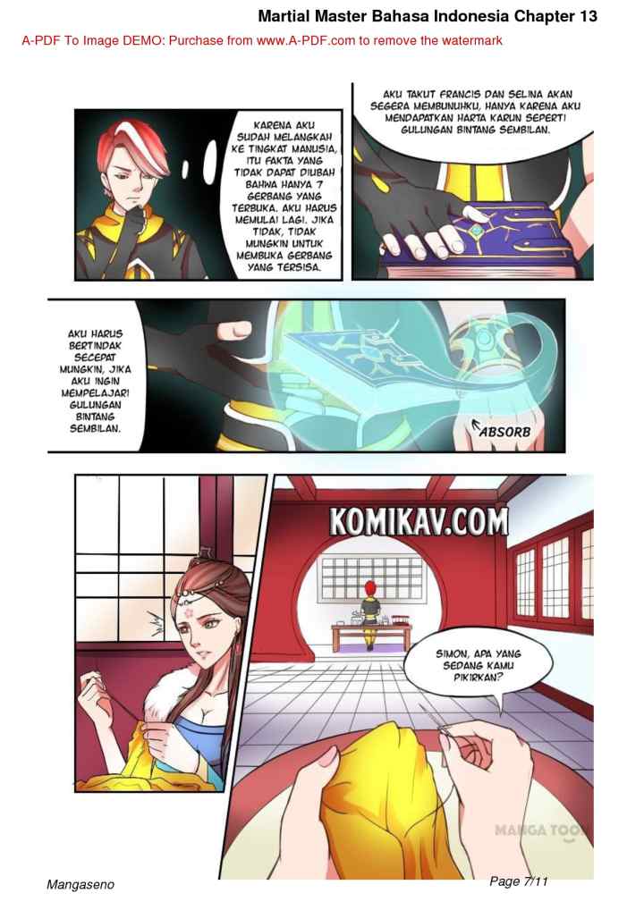 Martial Master chapter 13 halaman 7