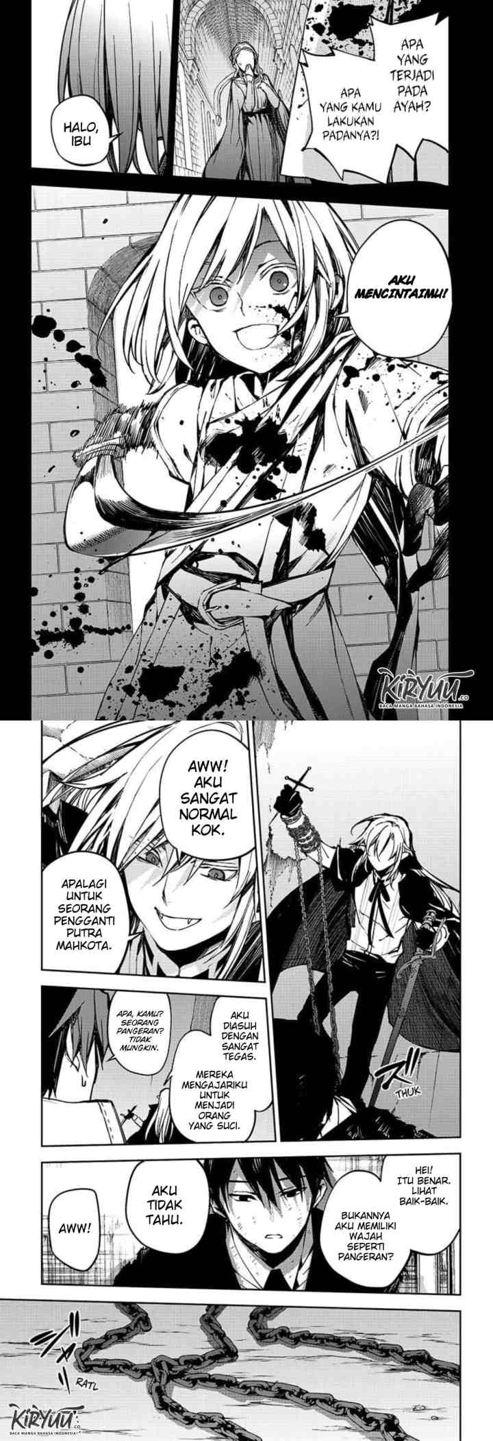 Owari no Seraph chapter 91 halaman 14