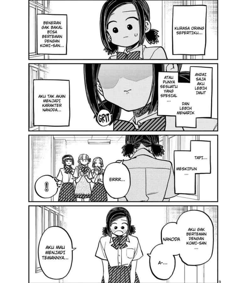 Komi-san wa Komyushou Desu chapter 369 halaman 9