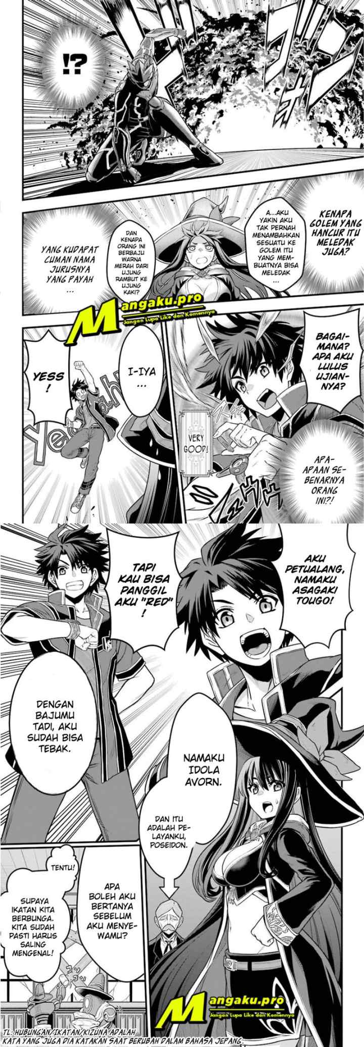 Sentai Red Isekai de Boukensha ni Naru chapter 1.1 halaman 9