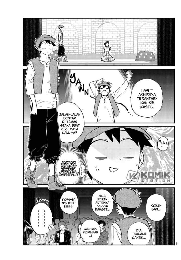 Komi-san wa Komyushou Desu chapter 223 halaman 6