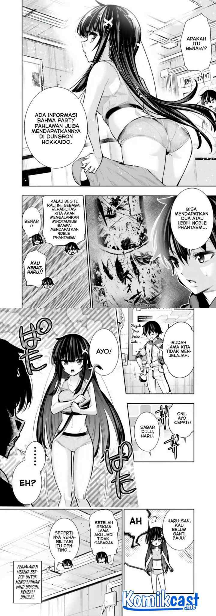 Chikashitsu Dungeon: Binbou Kyoudai wa Goraku wo Motomete Saikyou e chapter 30 halaman 4