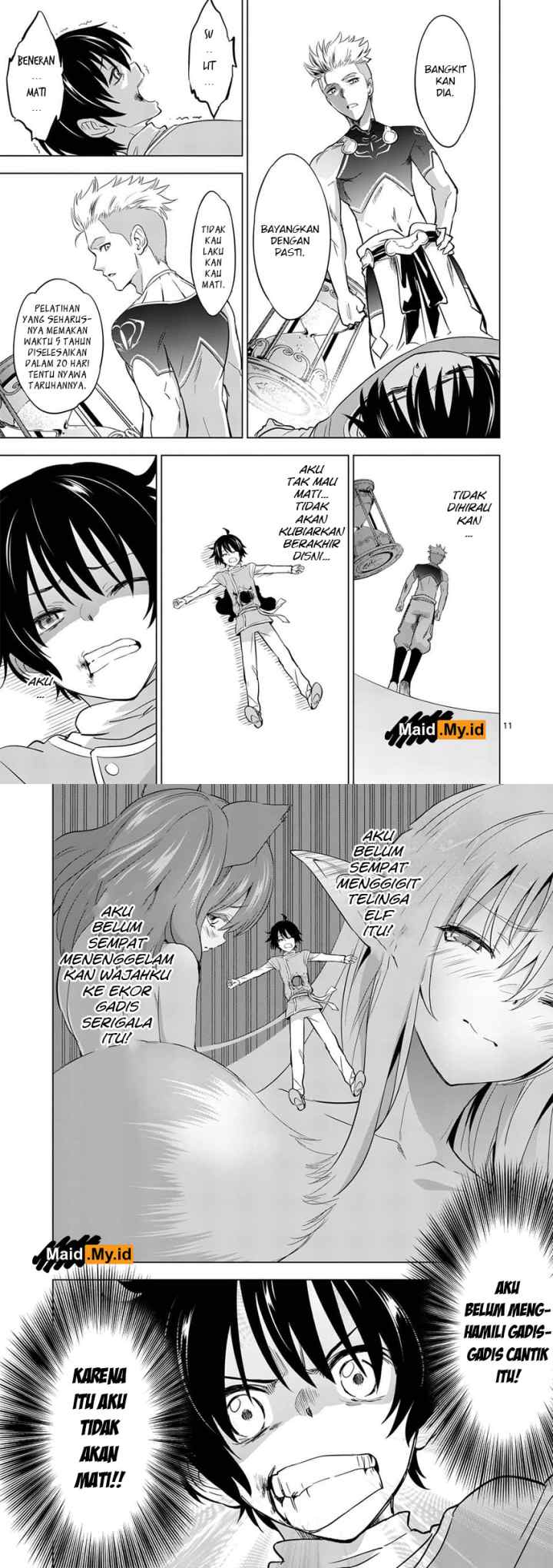Shijou Saikyou Orc-san no Tanoshii Tanetsuke Harem Zukuri chapter 4 halaman 8