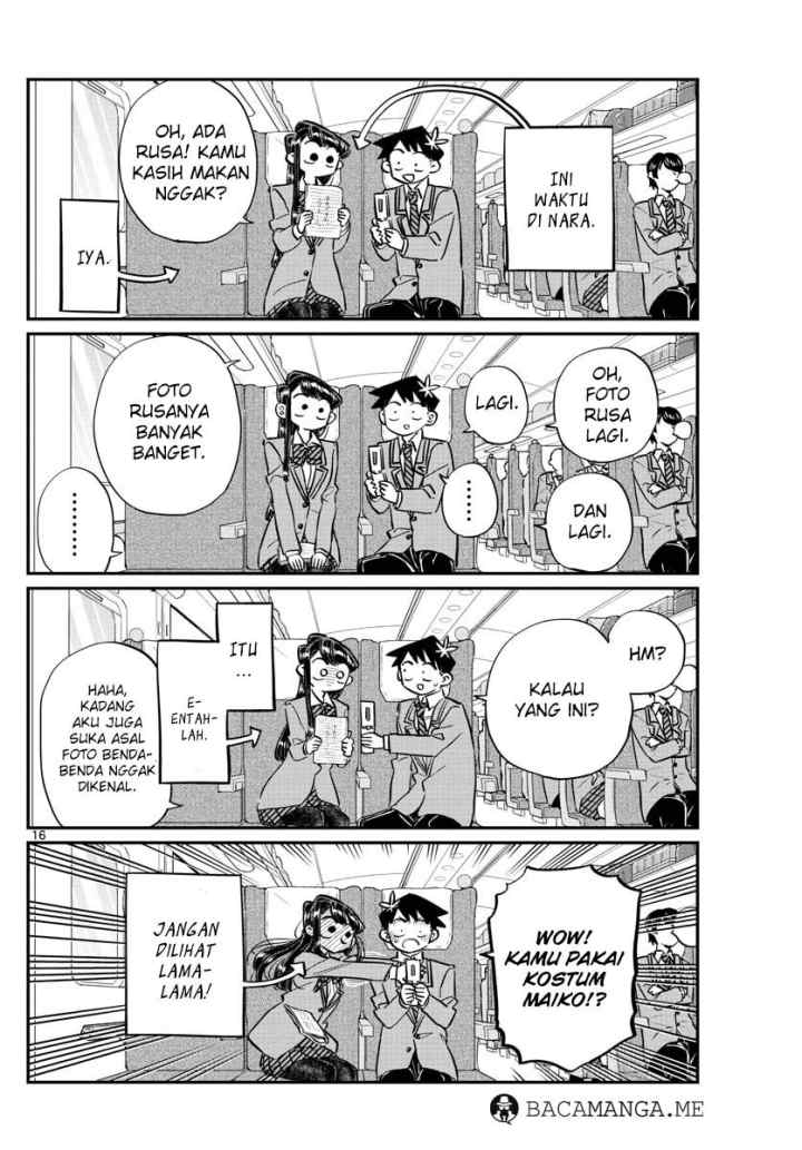Komi-san wa Komyushou Desu chapter 113 halaman 16