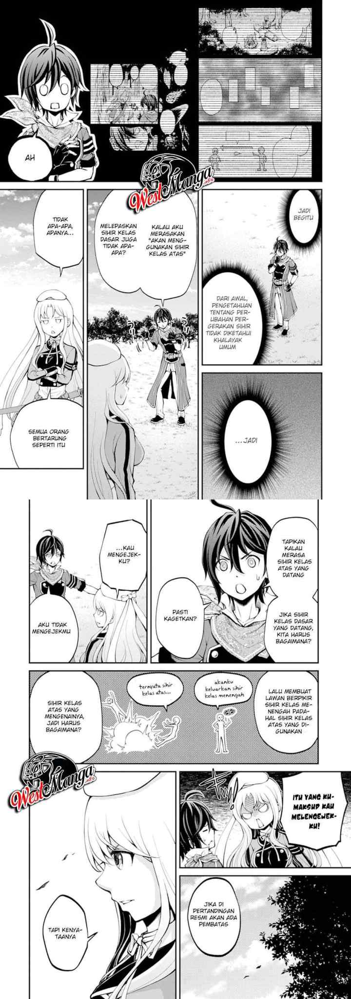 Saisoku Musou No B-Kyuu Mahou Tsukai: Ippatsu Utareru Mae Ni Senpatsu Uchikaesu! chapter 11 halaman 9