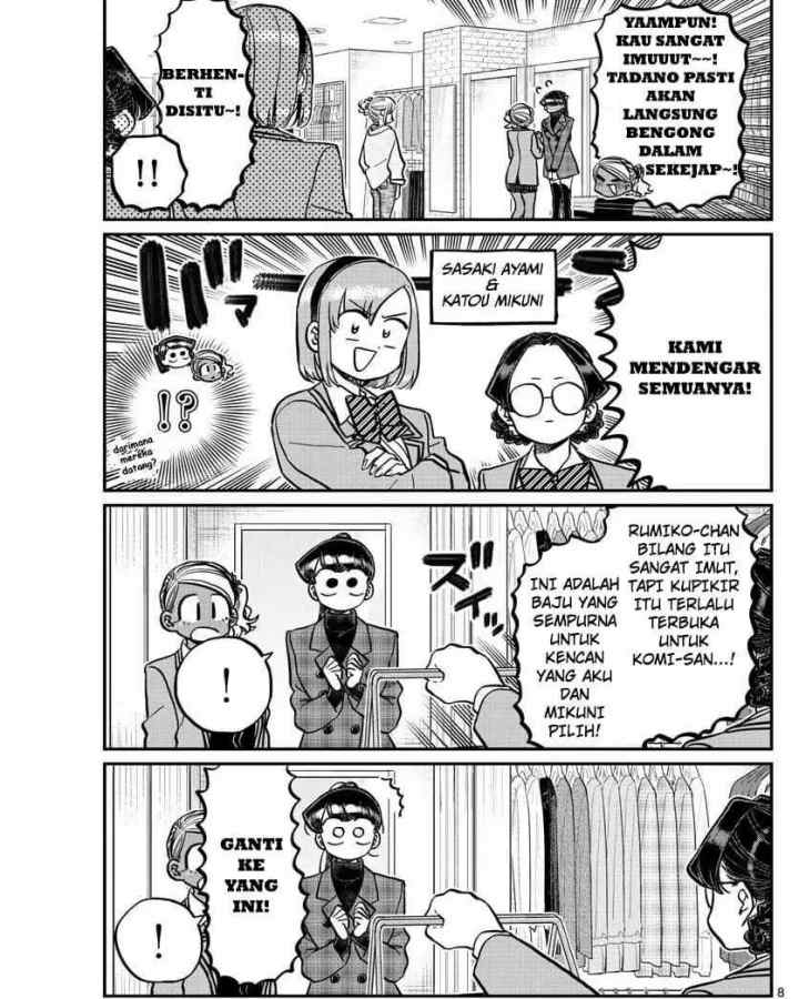 Komi-san wa Komyushou Desu chapter 318 halaman 7