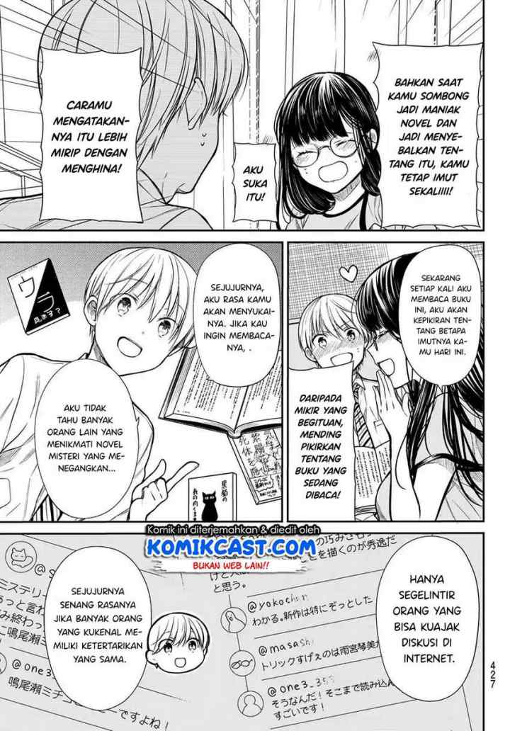 Danshi Koukousei wo Yashinaitai Onee-san no Hanashi chapter 224 halaman 4