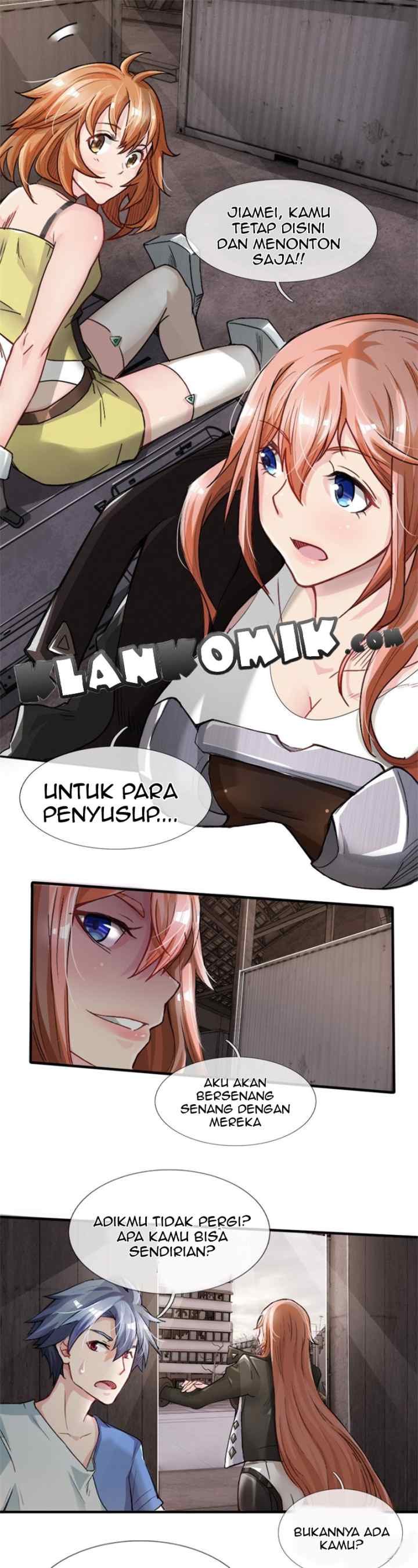 Doomsday Girlfriend: My Backyard Leads to Doomsday chapter 5 halaman 12