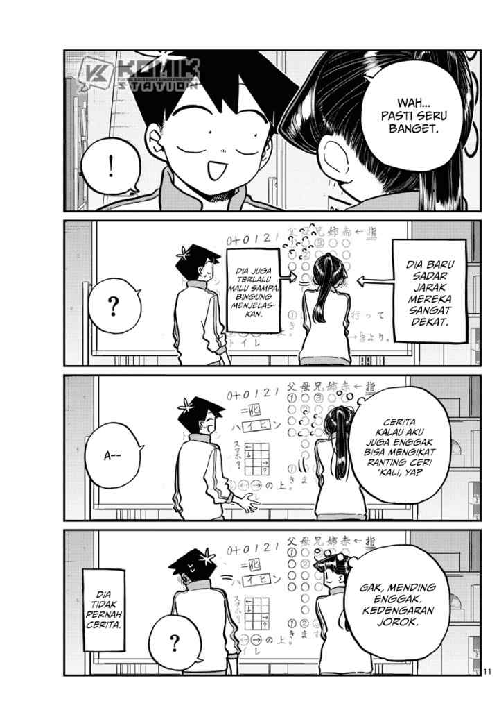 Komi-san wa Komyushou Desu chapter 246.1 halaman 12